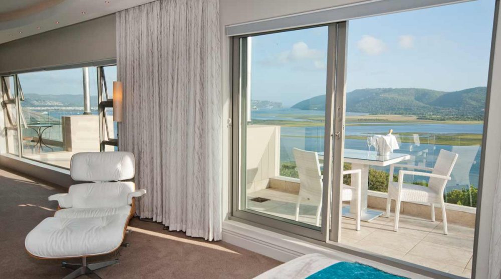 Son bancon à Knysna