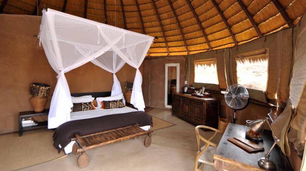 Chambre luxury en Namibie