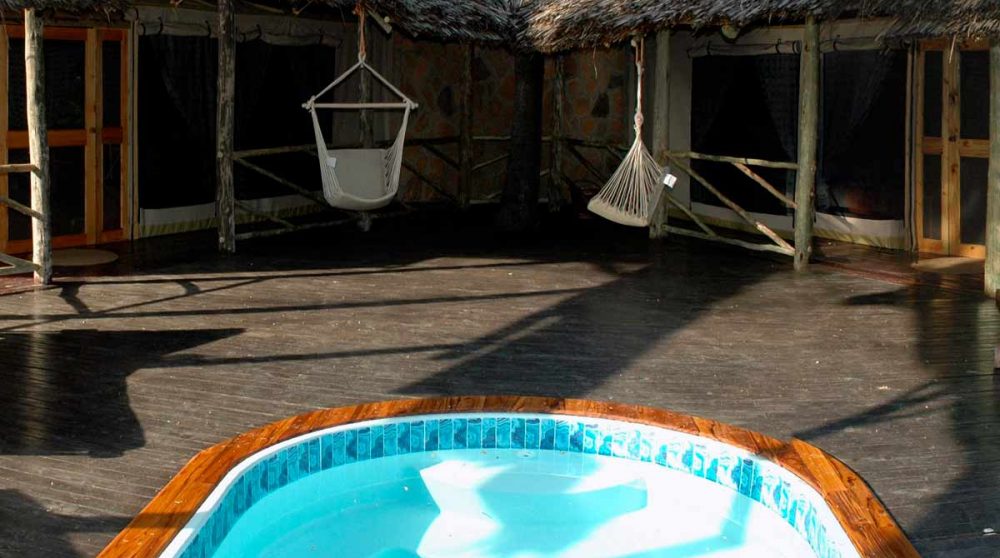 Une suite du camp en Tanzanie