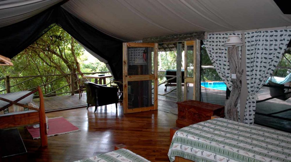 Intérieur d'une suite