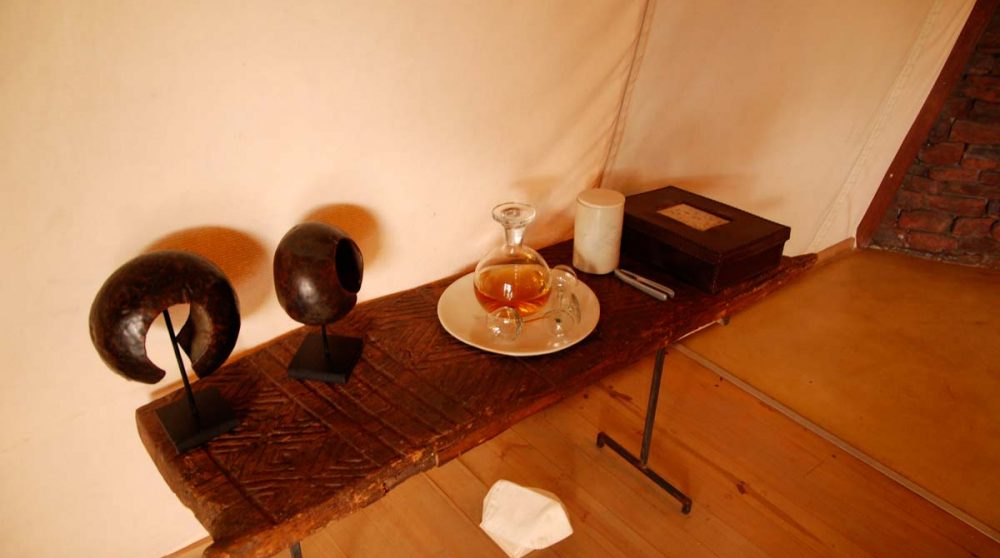 Détails dans un lodge