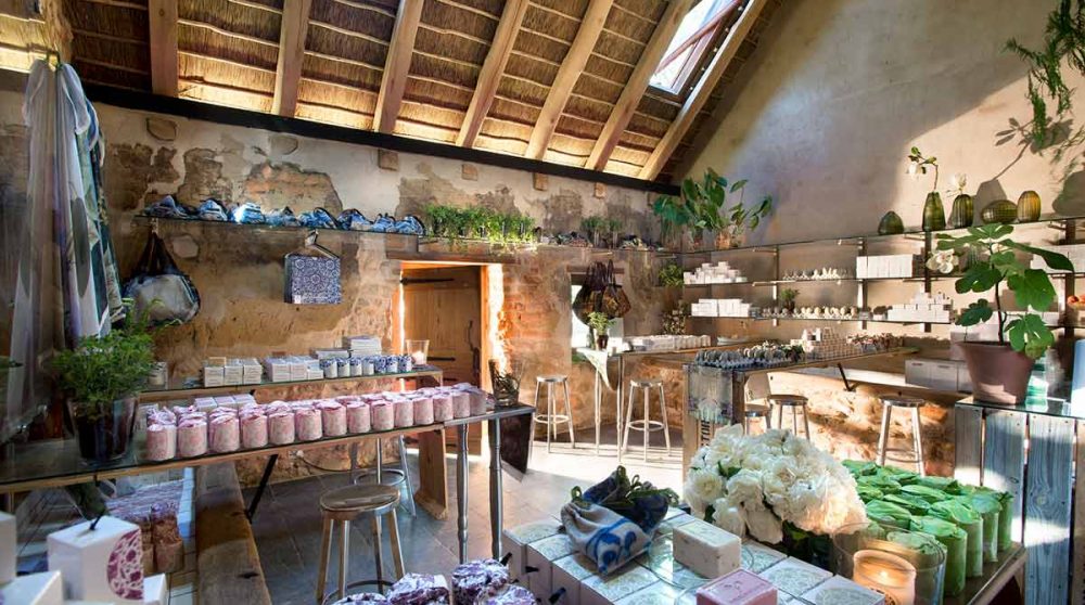 Autre vue de la boutique en Afrique du Sud