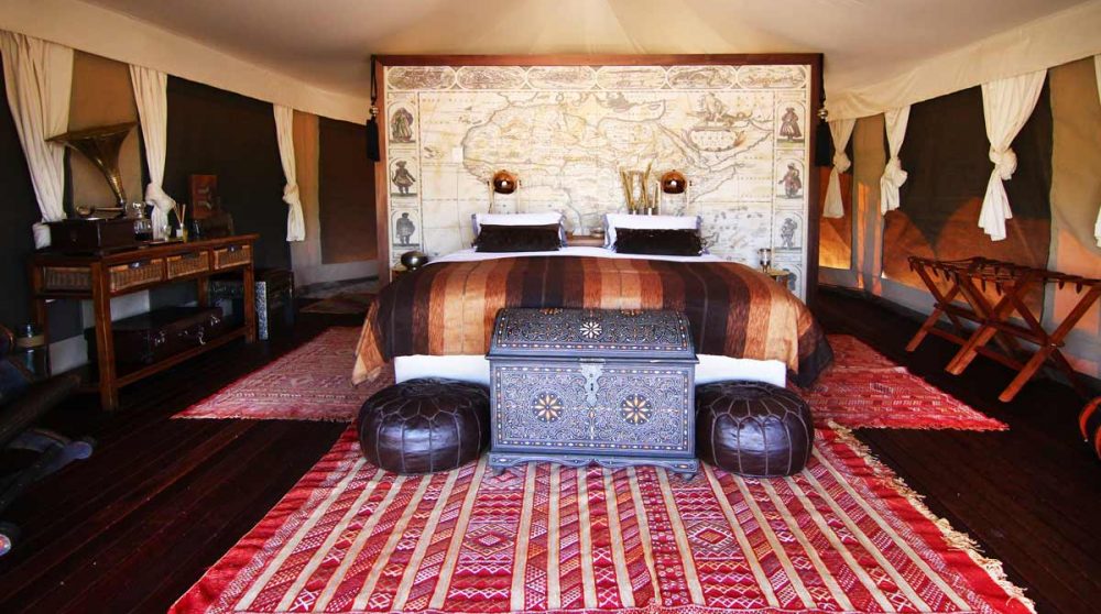 La tente en Afrique du Sud