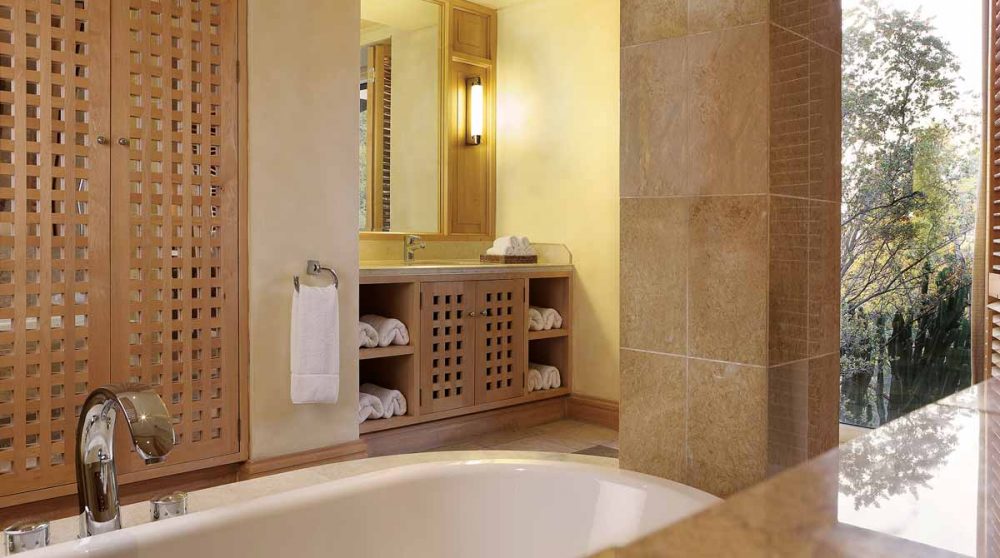 La salle de bains en Afrique du Sud