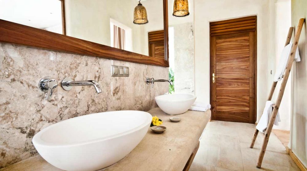 Détail de la salle de bains