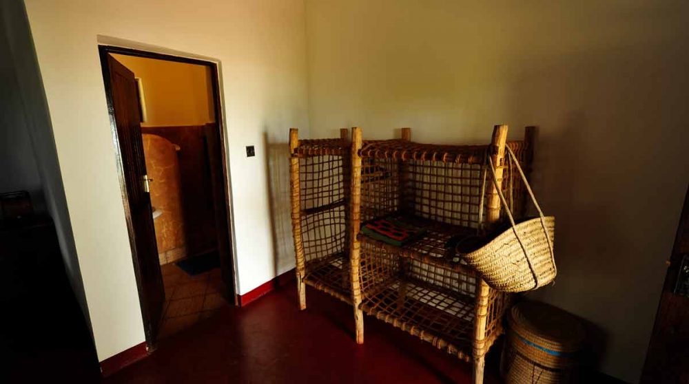 Entrée de la salle de bains