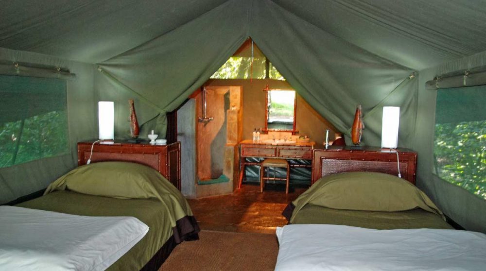 Autre vue d'une tente luxury