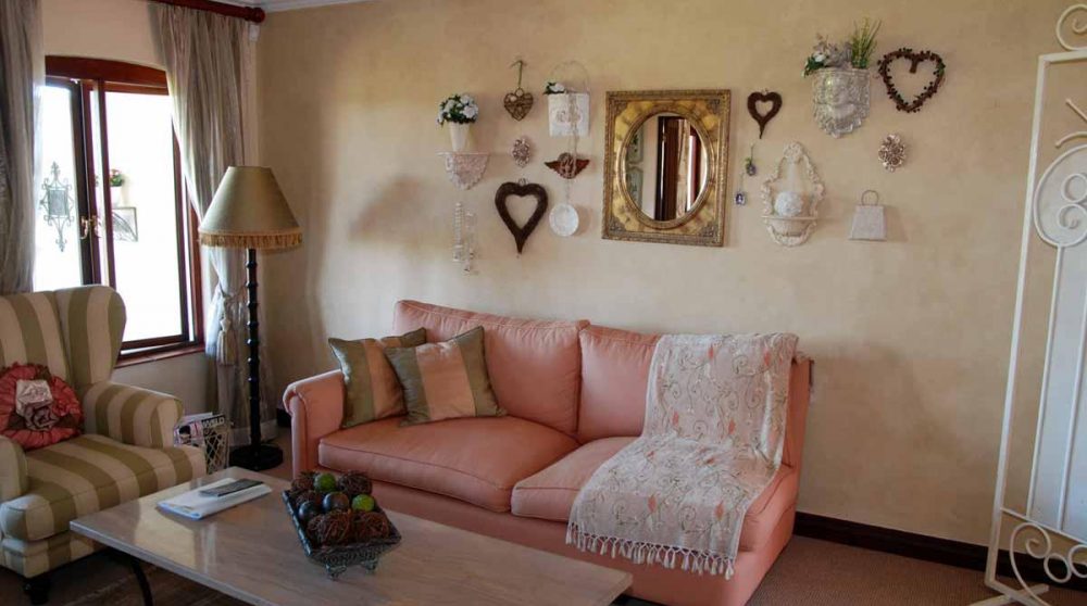 Le salon d'une suite à Mpumalanga