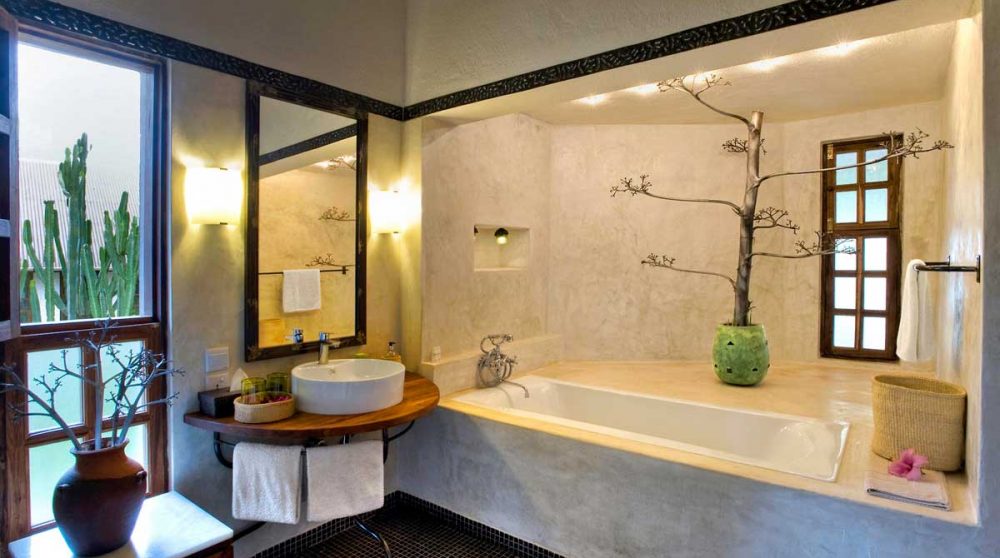 La salle de bains au Ngorongoro