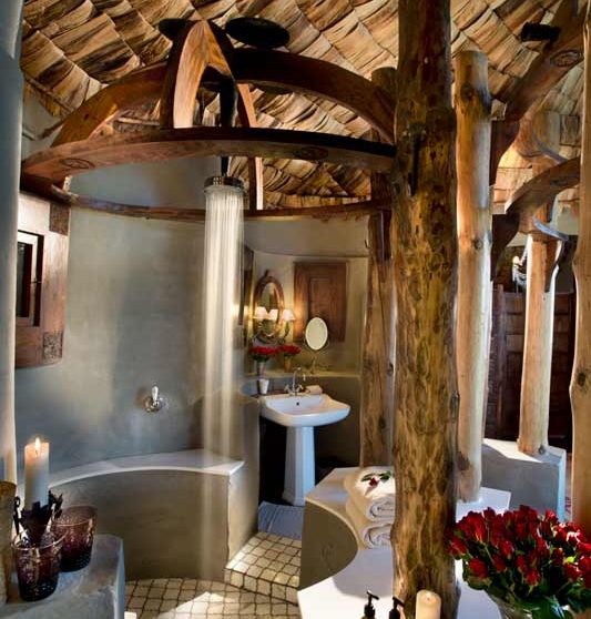 Une douche au lodge près du au Ngorongoro