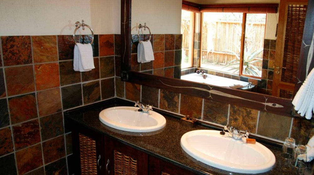 La salle de bains à Thornybush