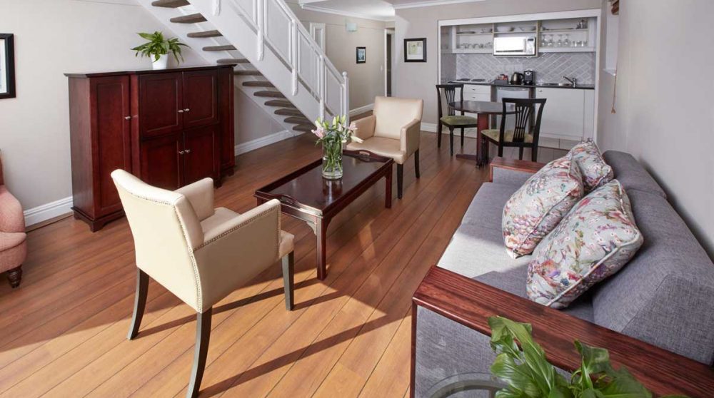 Autre vue du salon en Afrique du Sud