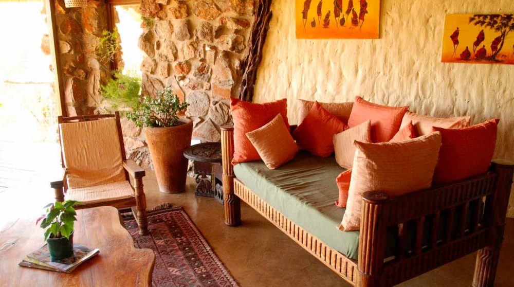 Canapé du salon en Afrique du Sud