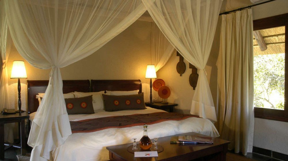 Exemple de chambre de l'hôtel en Afrique du Sud