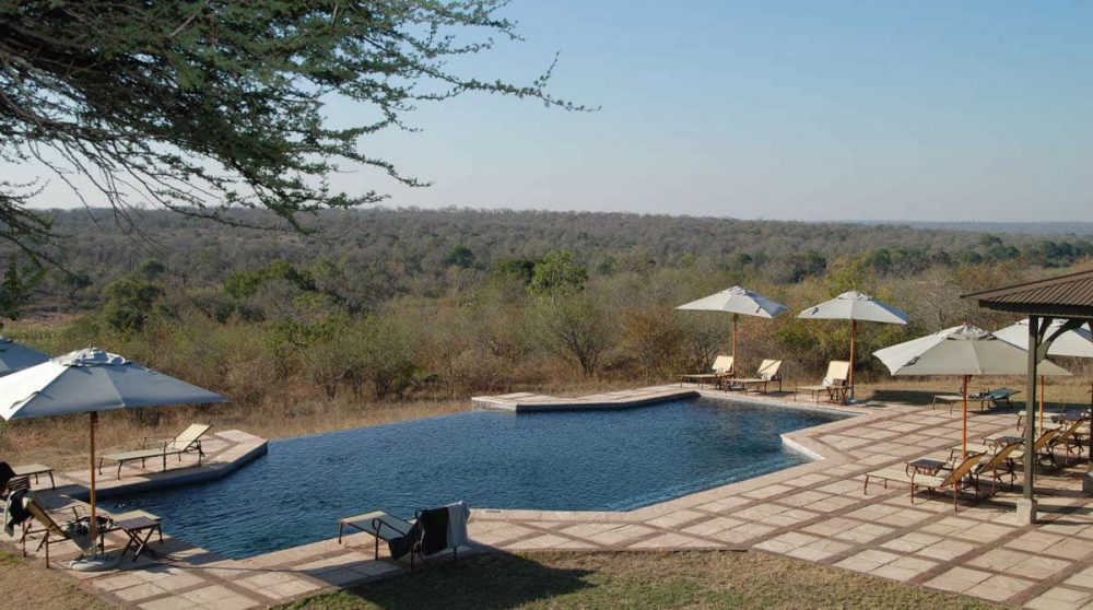 La piscine en Afrique du Sud
