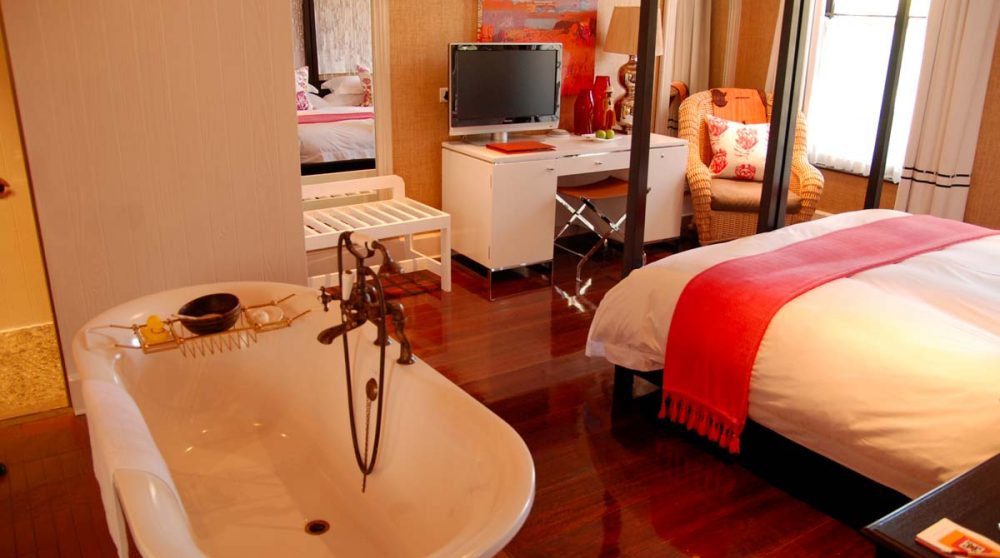 La salle de bains au Cap