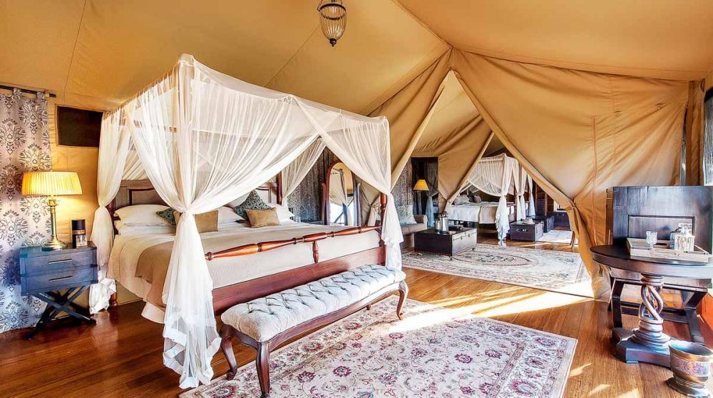 La tente familiale au Kenya