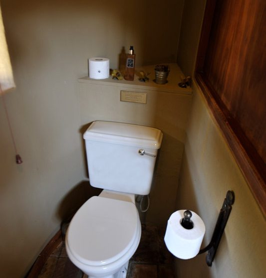 Les toilettes en Afrique du Sud