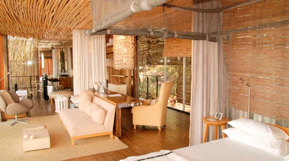 Vue d'une suite au parc Kruger