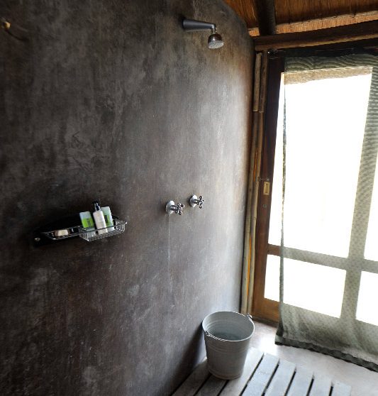 La douche dans le Damaraland