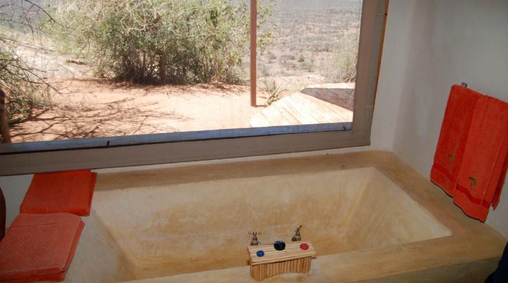 La baignoire à Samburu