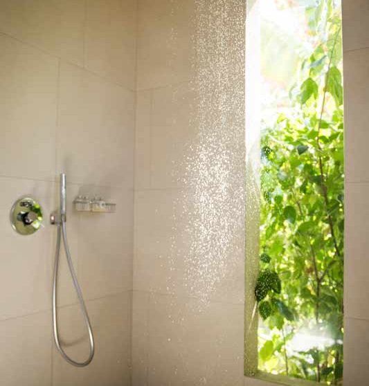 La douche à Zanzibar