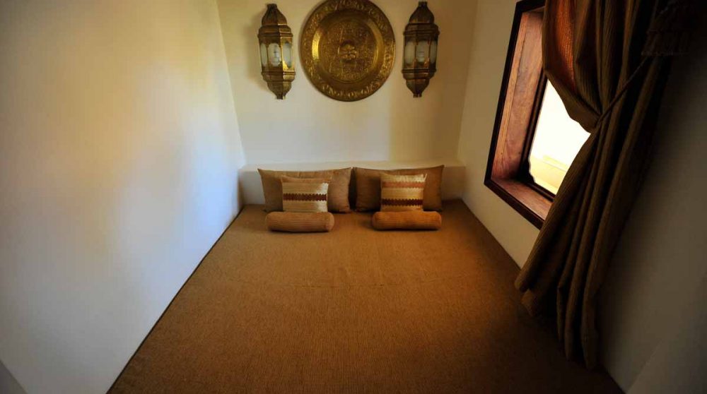 Espace détente dans une villa en Tanzanie