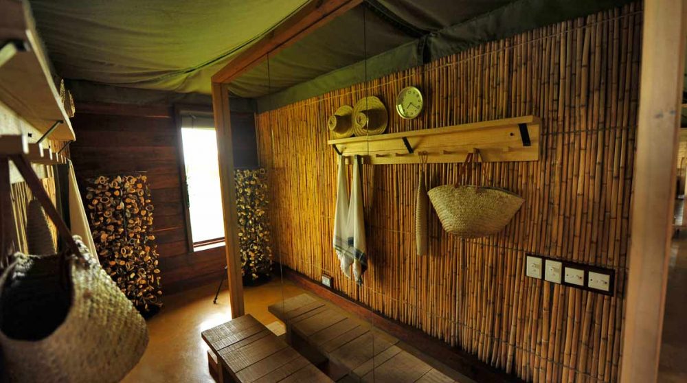 Une chambre dans le parc du Serengeti