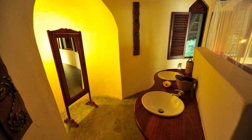 La salle de bains en Tanzanie