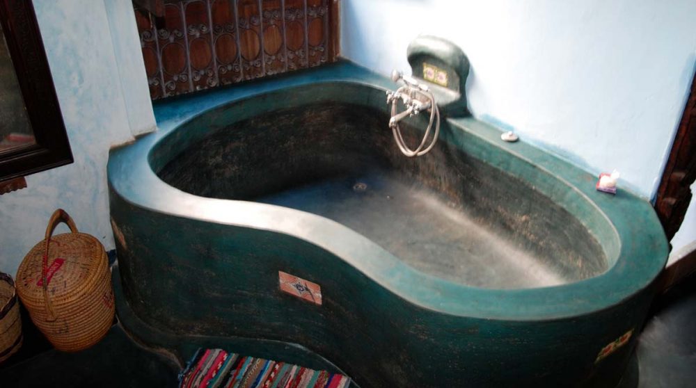 La salle de bains à Stone Town
