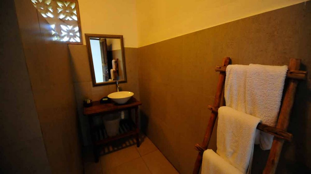La salle de bains en Tanzanie