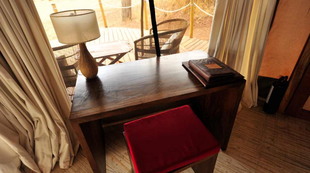 Une tente en Tanzanie