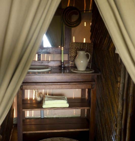 Une salle de bains en Tanzanie