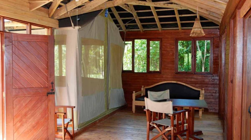 Autre vue d'une tente familiale au Kenya