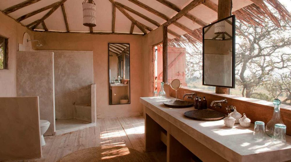 La salle de bains en Tanzanie