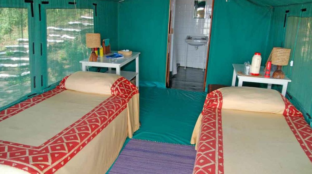 Autre exemple de chambre au lac Baringo