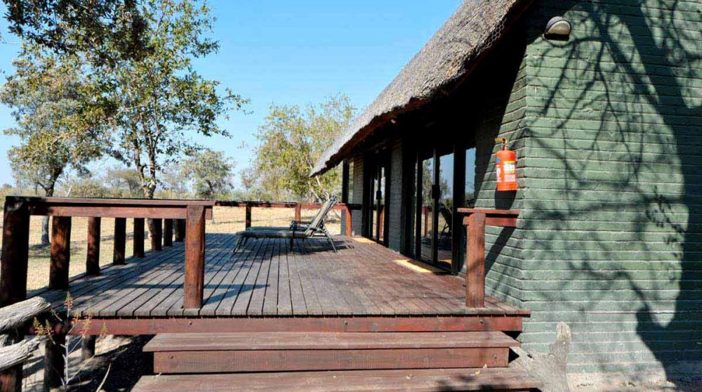 Extérieur d'une Honeymoon suite en Afrique du Sud