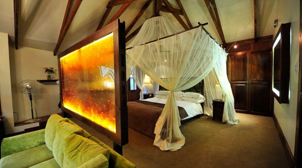 Le lit dans la suite