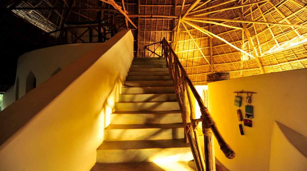 Escalier pour aller à l'étage