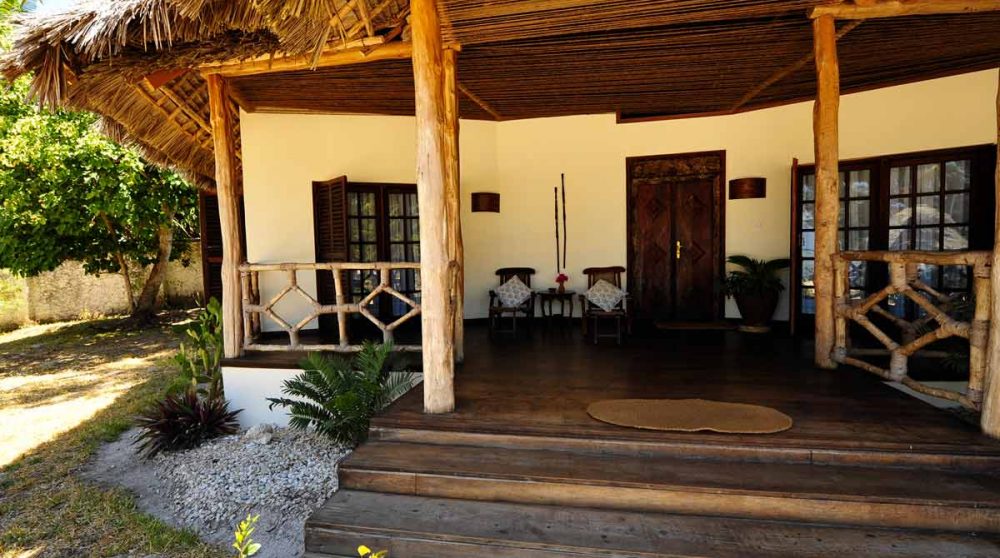 Entrée d'une chambre