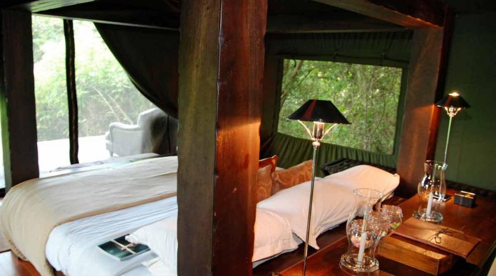 Autre vue de la tente