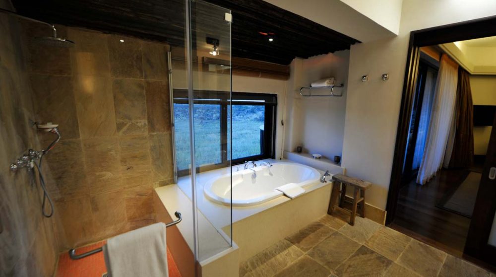 La douche et la baignoire