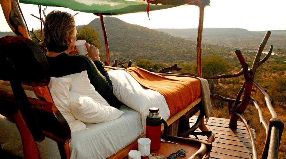 Réveil face à la nature