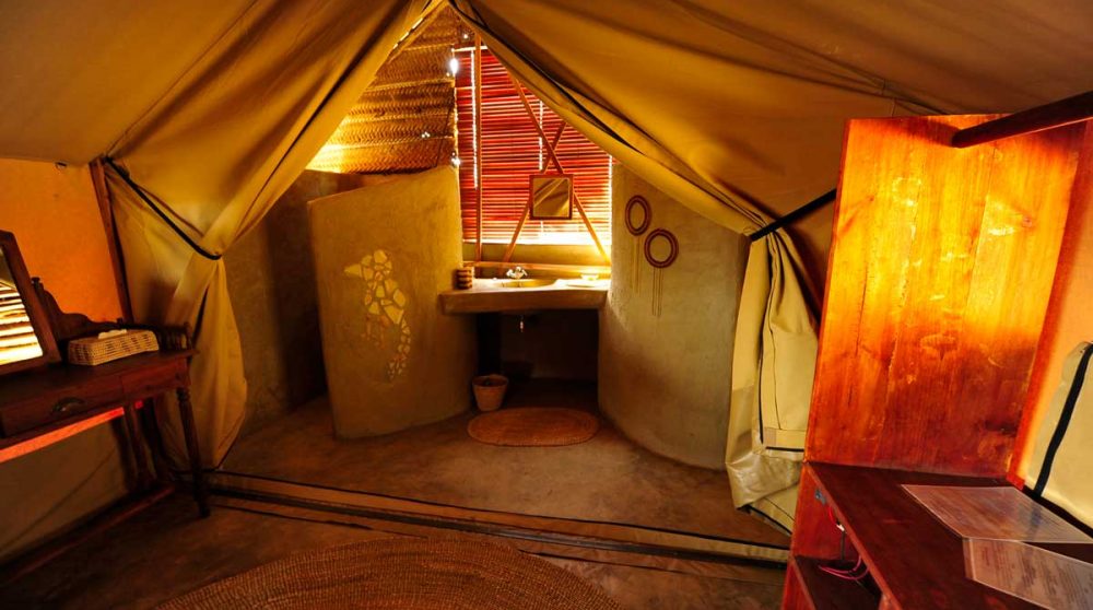 Autre aperçu de la tente