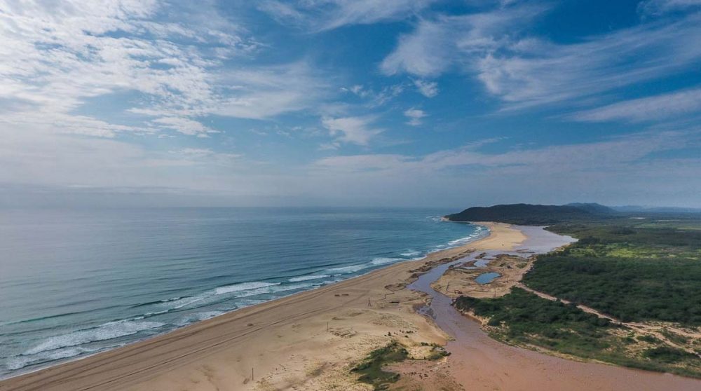 La baie de St Lucia en Afrique du Sud