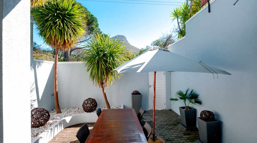 Cour intérieure privée au 2inn1 Kensington