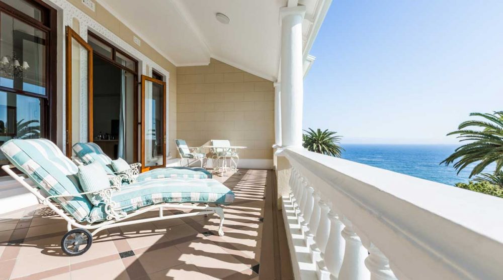 Terrasse d'une chambre Deluxe House