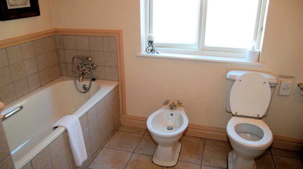 Salle de bains au Franschhoek Contry House