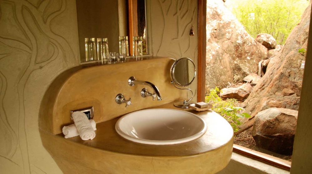 Lavabo au Madikwe Hills