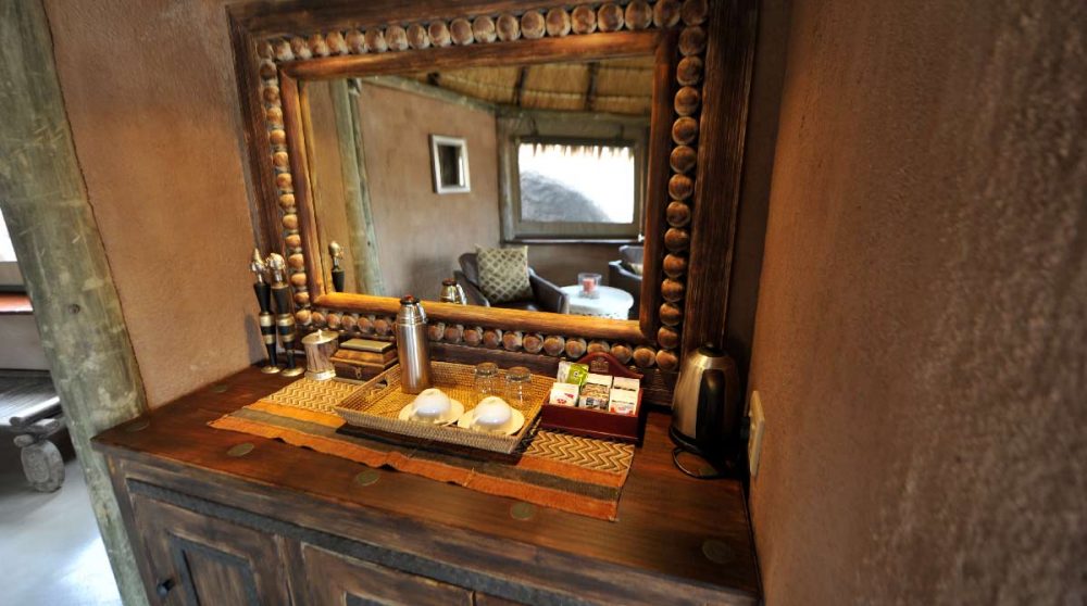 Vue d'une mini suite au Mowani Mountain Camp